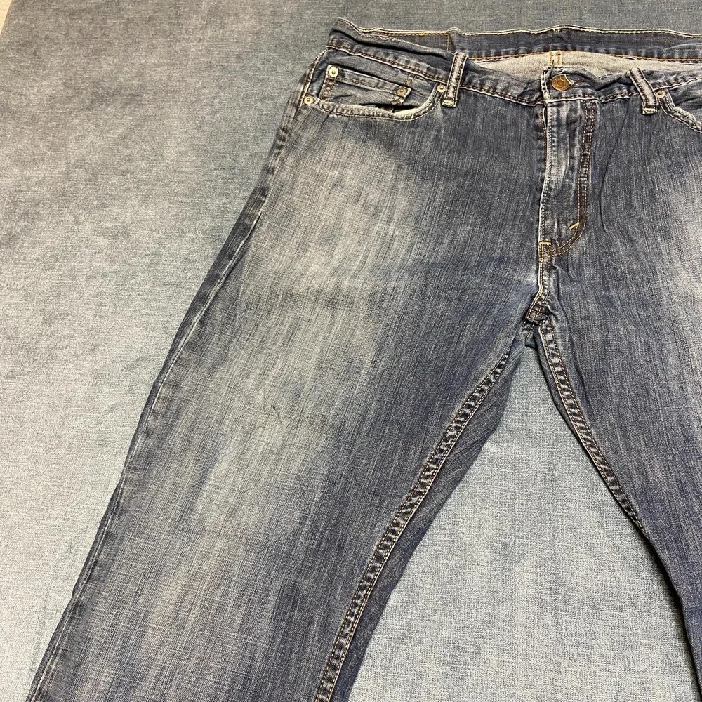 Levi's 514 Jeans Mens 36x32 Blue Denim Cotton Stretch All Day Comfort Straight